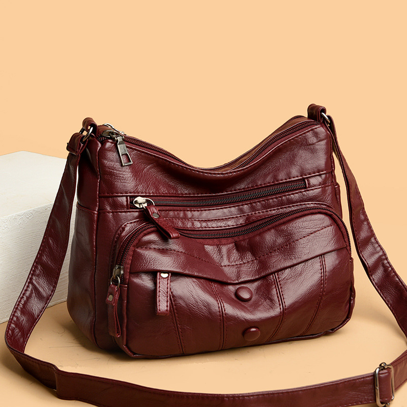 capacious autumn one-shoulder bag