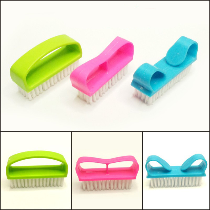 クロスボーダー専用の新型家庭用ミニプラスチックブラシパソコンの清潔ブラシの指の洗濯ブラシのバッチ|undefined