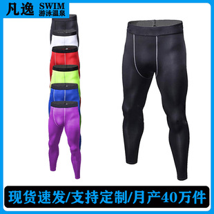 Fan Yi Source Factory Anti-Embarrassment Men's Swimwear High-End Beach Shorts Swim Trunks Professional Cross-Border Men's Long Swim Trunks
