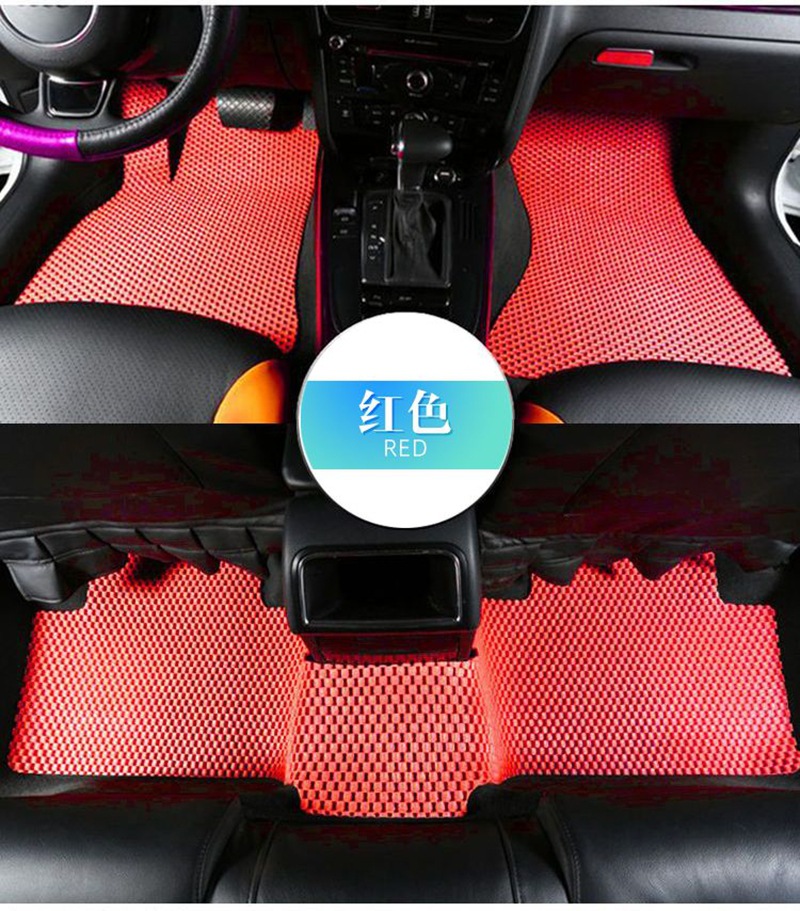 Cross-Border Customizable Universal Car Floor Mats, Waterproof, Non-Slip, Wear-Resistant Roll Mats for Electric Vehicles