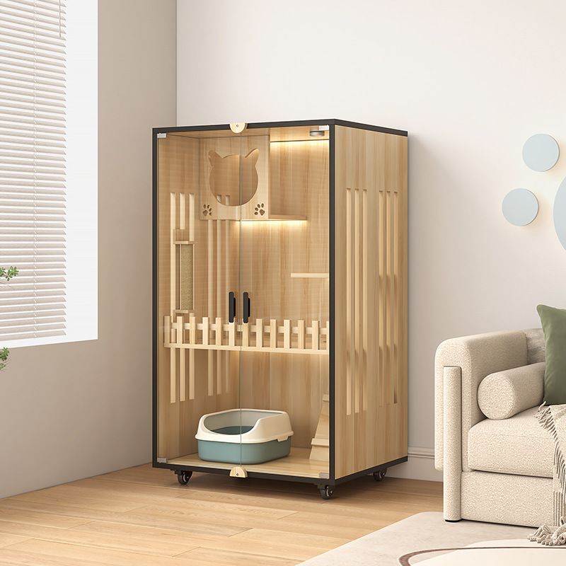 모델 A H1-60x60x120-우드 컬러