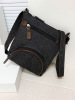 Retro phone bag for leisure, shoulder bag, one-shoulder bag, denim bag strap, Korean style, wholesale