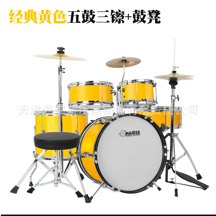 Niños estantes batería principiante jazz batería iniciación temprana música percusión regalos para niños 2 - 15 años