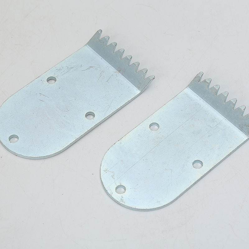 木工专用阻铁班妻马牙铁独脚案针顶铁带齿铁片冷轧板辅料木工阻铁