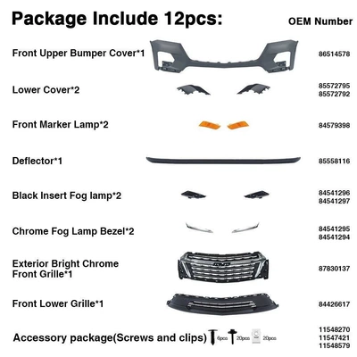 bumper grille assembly – Bumper
