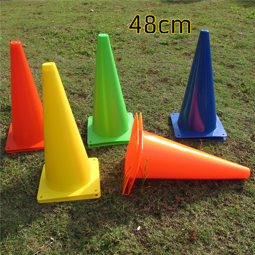 Supply of non-porous 48cm obstacle sign barrel roadblock sign cone football basketball training equipment sign barrel