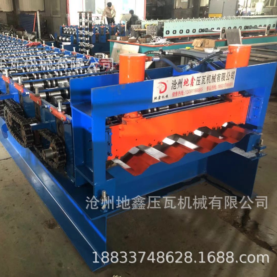 集装箱侧板 活动板房侧板压瓦机 全自动1180集装箱压瓦机 地鑫