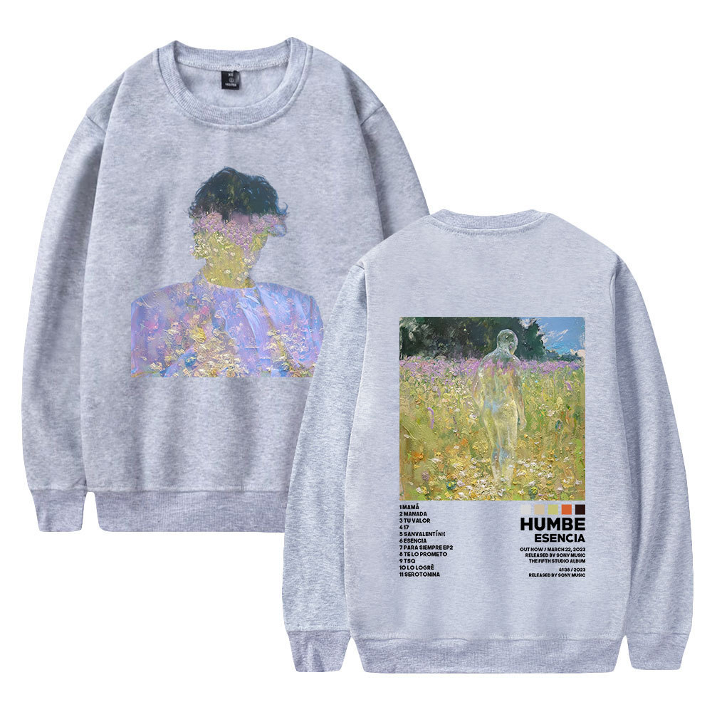 Humbe O-Neck Sweatshirts Women Men Long Sleeve Sweatshirts