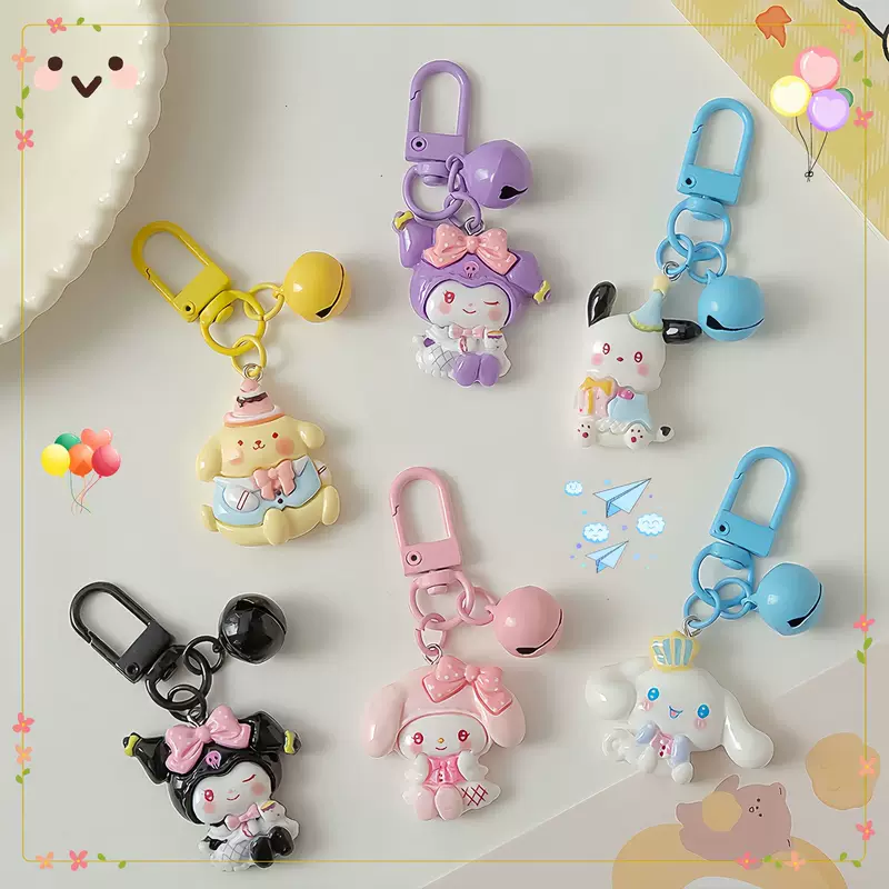 Sanrio, креативная миловидная сумка в мультяшном стиле, рюкзак/пакет, украшения, брелок, новая коллекция