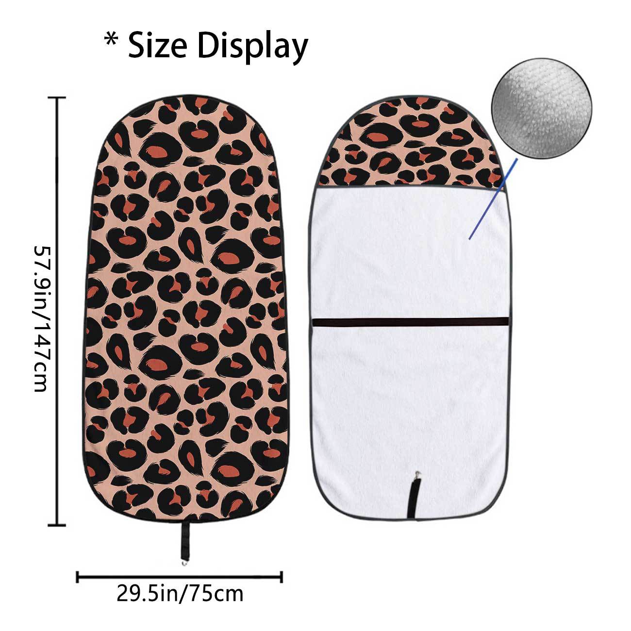 Car seat towel cover front seat protector suitable for gym and exercise, universal for all seasons, car use 96