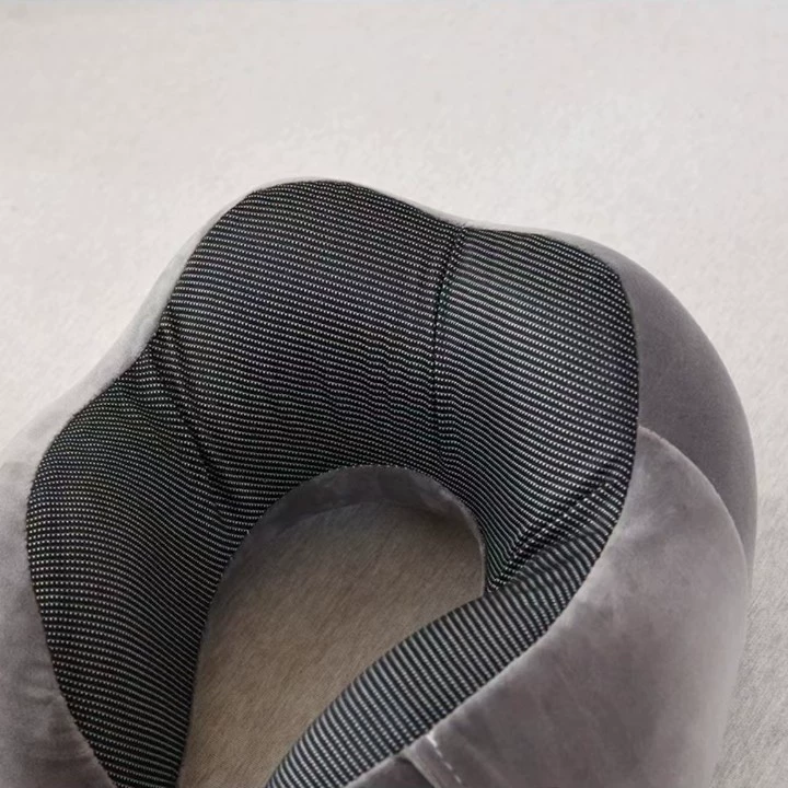 Хлопковая подушка памяти u-образная подушка помогает спать на дальних скоростных железнодорожных самолетах