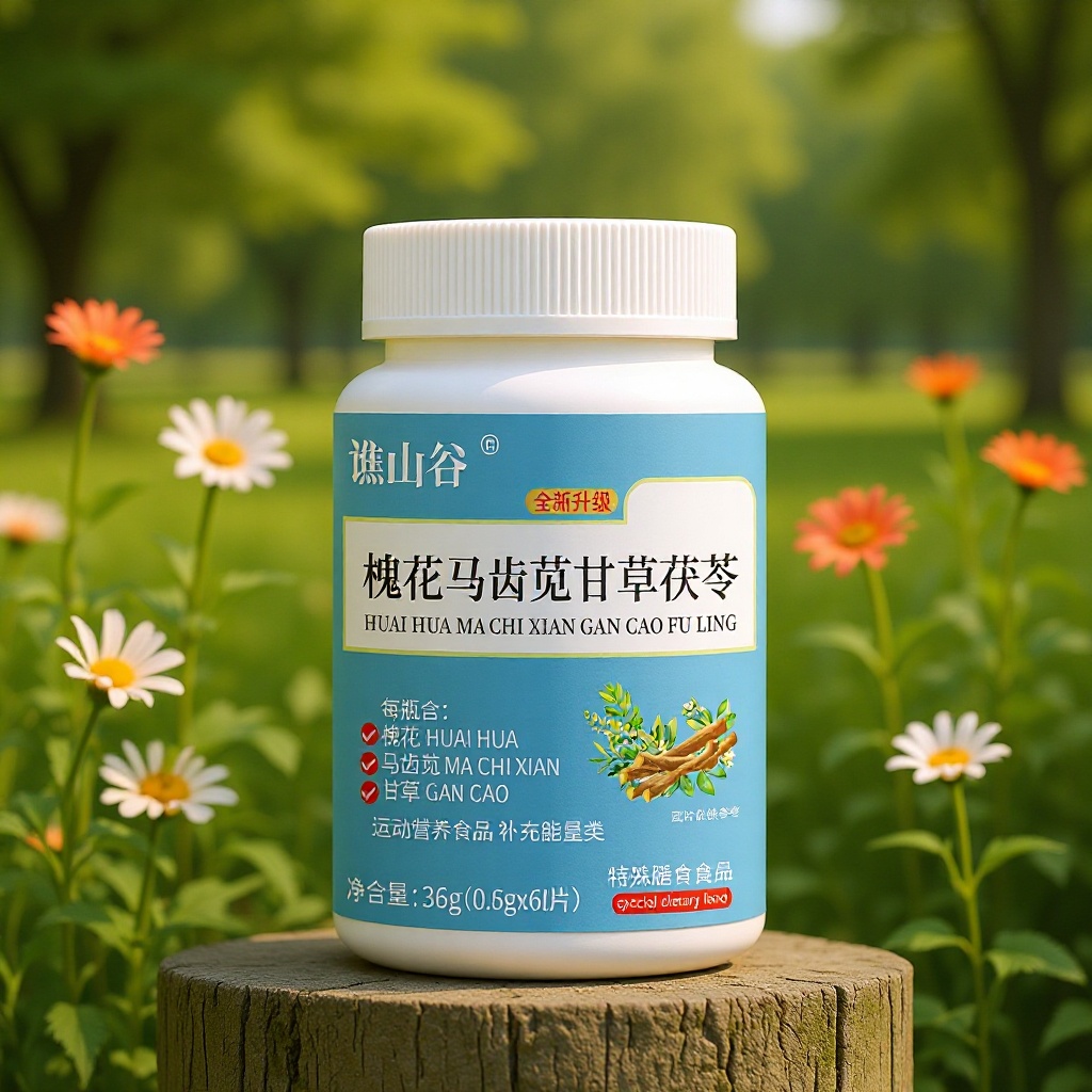 槐花马齿苋甘草茯苓现货正品可一件代发快手拼多多爆款现货抖音