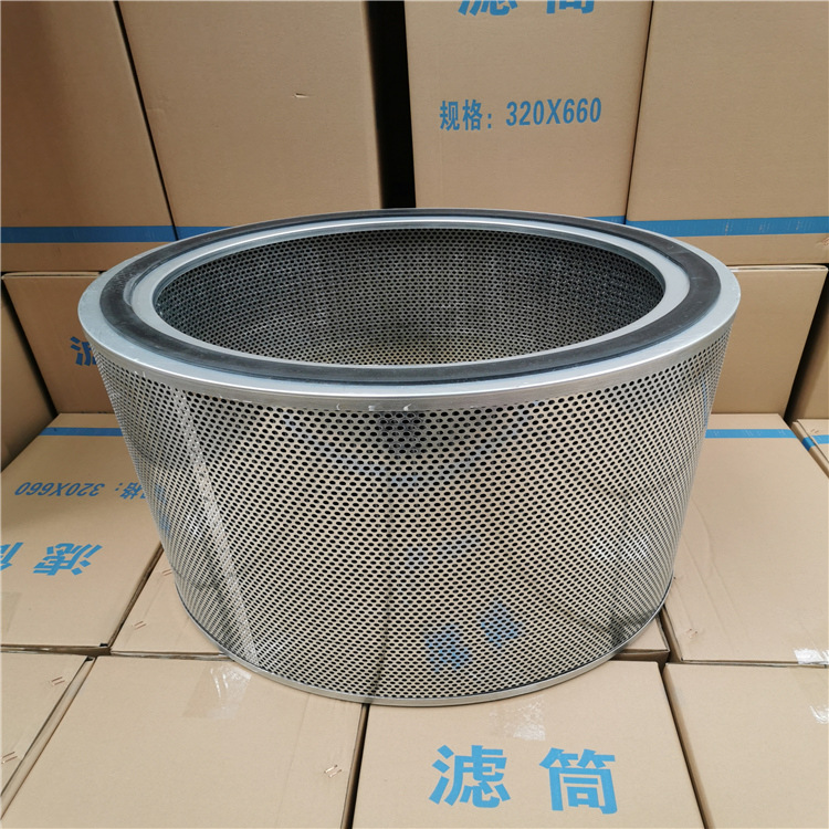 新疆电厂风机滤芯 510×900除尘滤筒 现货罗茨风机空气滤筒滤芯