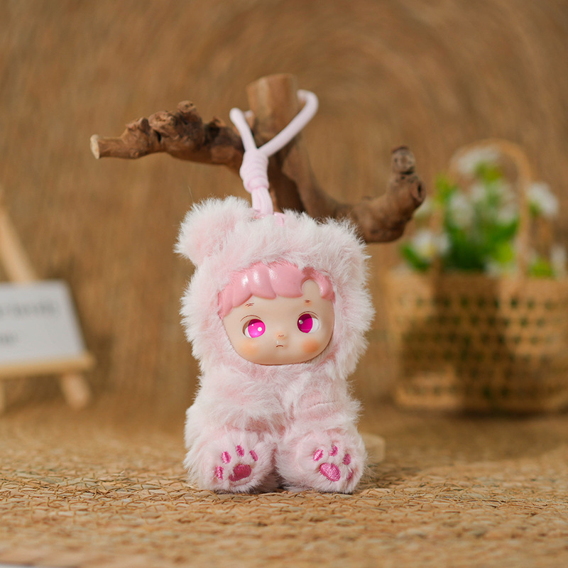 Pendentif mignon, porte-clés sac à dos créatif, peluche en vinyle, ornement_voghion.com