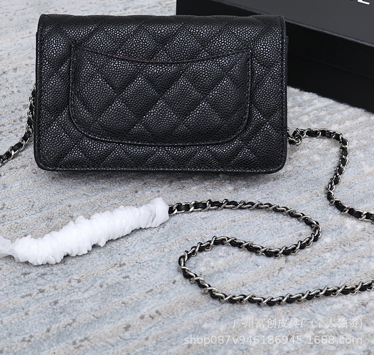 블랙 소가죽 볼 패턴 실버 버클