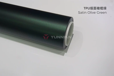Auto Color Change Film – factory wholesale, cross-border direct sales - tpu-satin-olive-green-15215m
