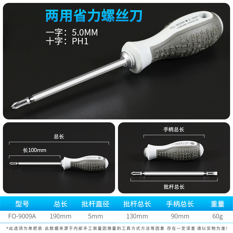 Destornillador de doble propósito multifunción cruz pequeña de una palabra destornillador de electricista destornillador de flor de ciruelo conjunto de herramientas