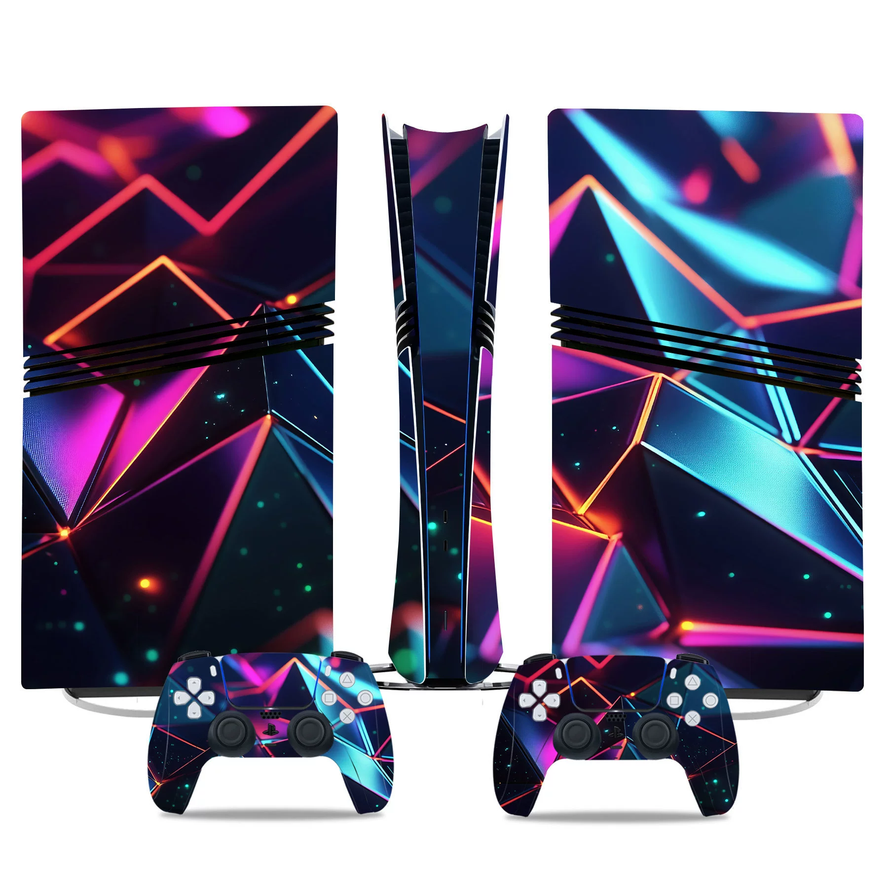 侠士 PS5 PRO игровая приставка цветные наклейки, цветная пленка корпусов, защитные пленки, наклейки на ручки, модели иностранной торговли