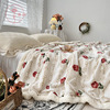 milk flannelette blanket sofa Sherpa Blanket multi-function Quilt cover zipper Blanket Air blanket Office Siesta