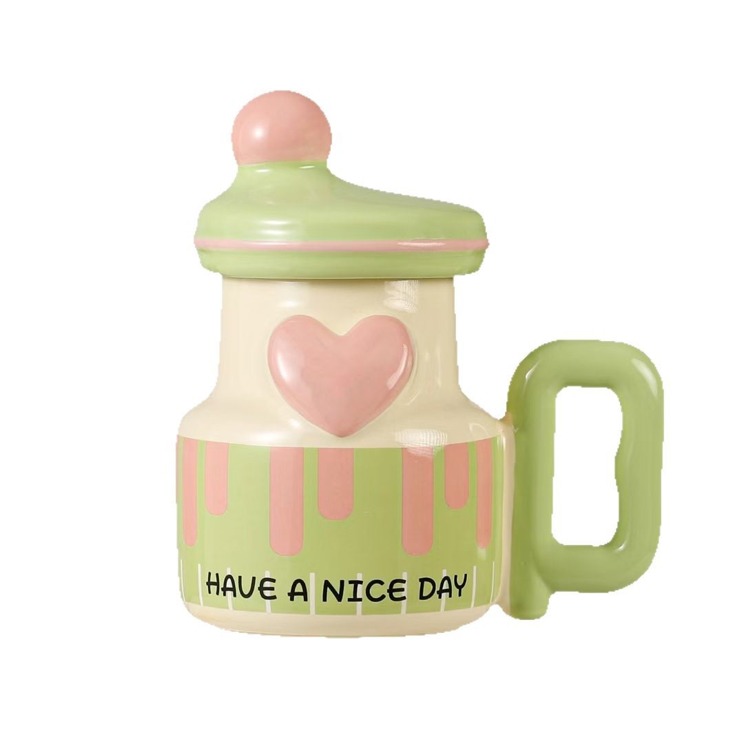 Taza linda y divertida Taza de alto valor y gran capacidad para niños, amigos y hermanas Regalos para parejas Taza de regalo