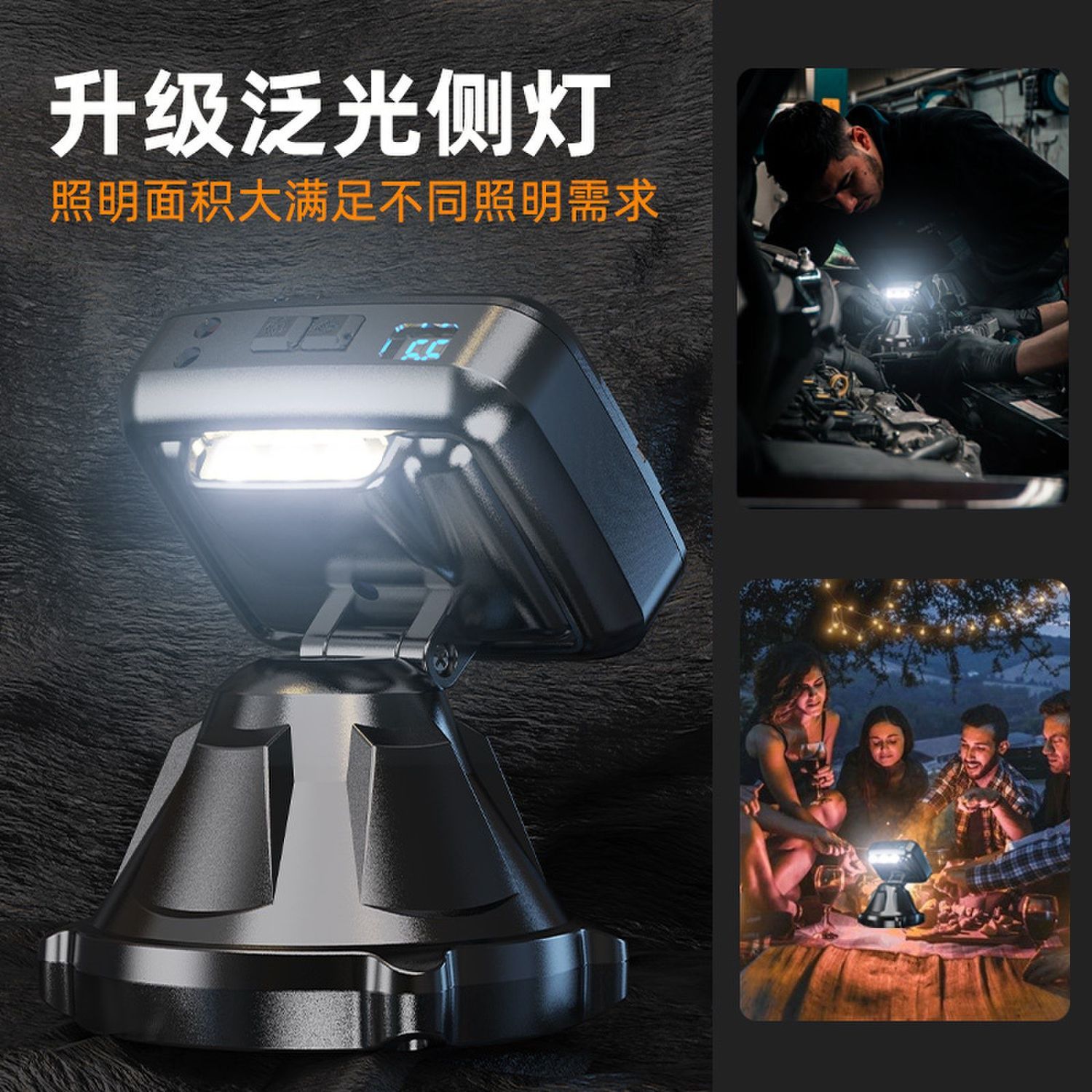 Nuevo faro al aire libre fuerte luz recargable inducción largo alcance cabeza-montado doble batería de litio ultra-larga resistencia noche pesca minero lámpara