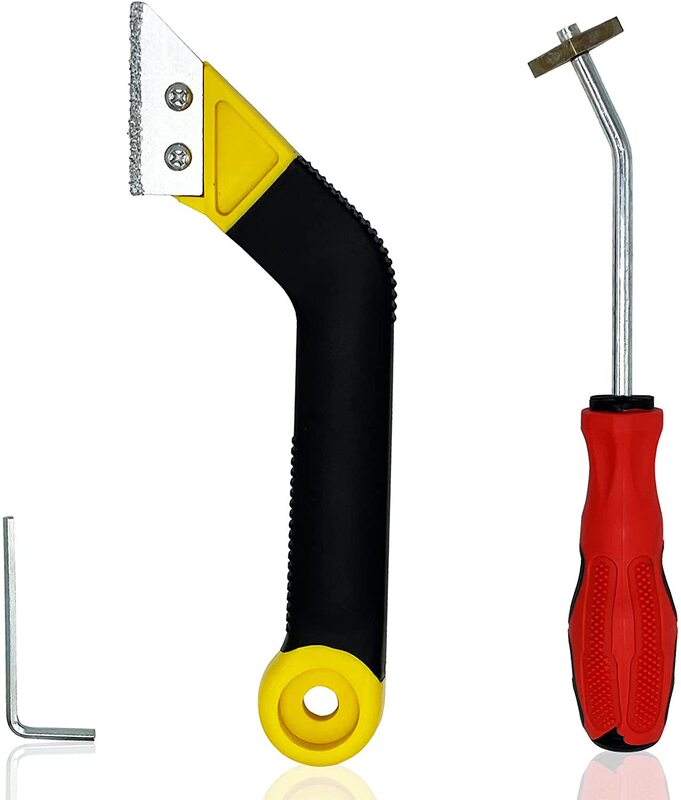 Tungsten steel tile grouting saw bevel grouting saw to remove grout screwdriver caulking removal tool