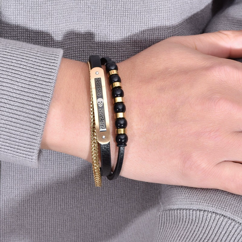 Magnetic bracelet stainless steel, for import