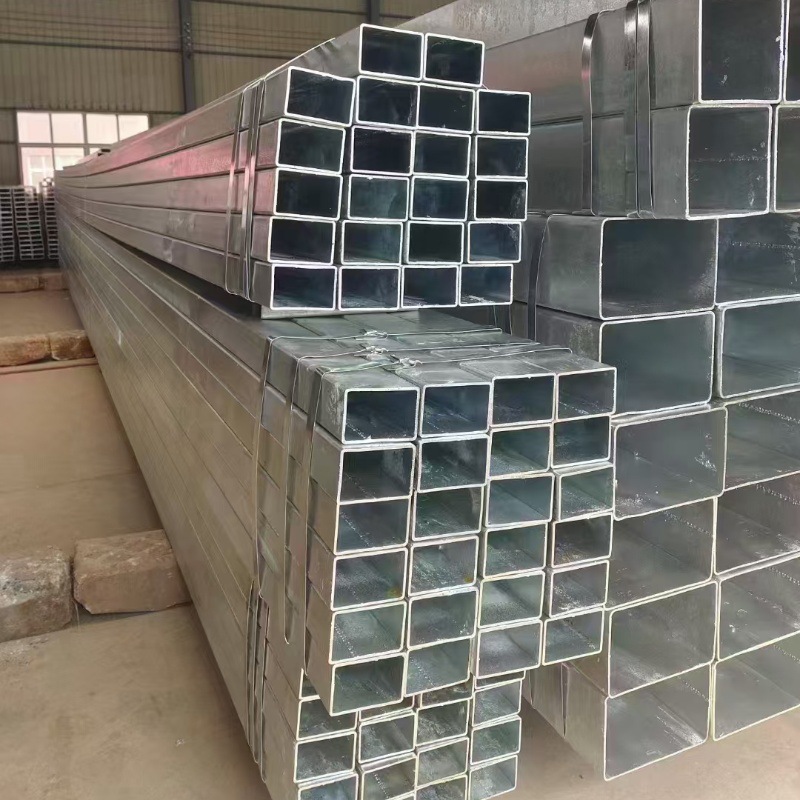 佛山现货热镀锌方管，幕墙专用镀锌方矩管 可加工锌层厚度
