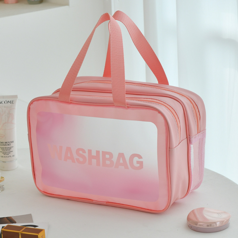 대형 핑크 더블 레이어