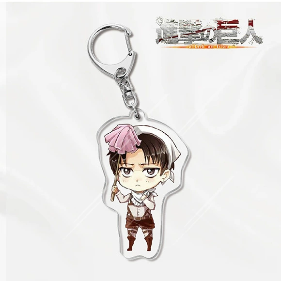 Аниме-игровая атрибутика: акриловый брелок-подвеска Attack on Titan 2 Allen Sanya, креативный подарок