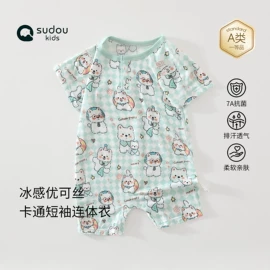 连身衣、爬服;童套装;童T恤