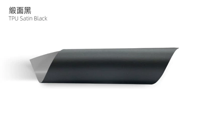 Auto Color Change Film: Color Change Film - satin-black-tpu-satin-black-tpu