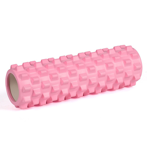 Foam roller yoga column, solid muscle relaxation yoga massage stick, 45cm hollow mace, fitness roller