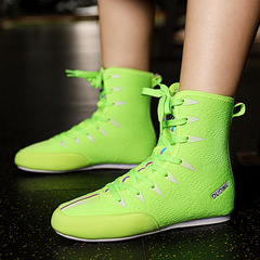 Children's Boxing Shoes for Boys and Girls, Professional Training, Competition, Fighting, Sanda, Free Fighting Shoes, Youth Wrestling Shoes