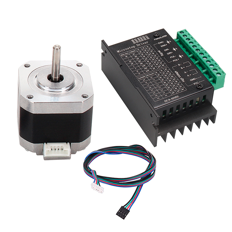 42 motor paso a paso mini controlador de accionamiento pequeño juego impresora 3D máquina de grabado accesorios motor nema17
