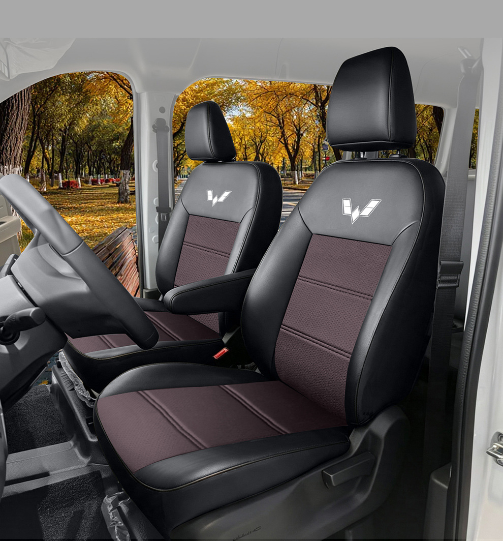 Wuling Yangguang Pro 2-seater and 6-seater special full-cover seat covers for new energy cargo and passenger vans, suitable for all seasons