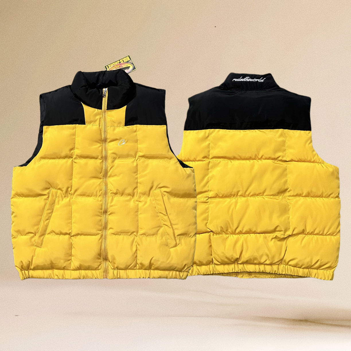 옐로우 퀼팅 706