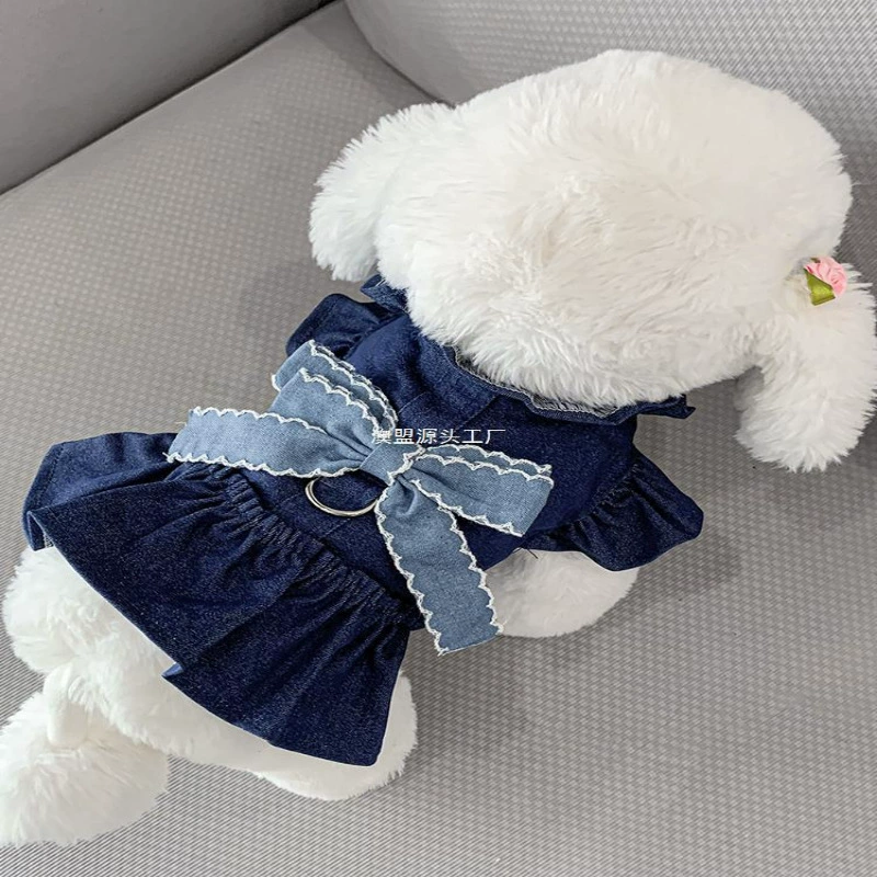 Собачья одежда Кошки Домашние животные Весна и Осень Тонкая Принцесса Юбка Летняя Щенок