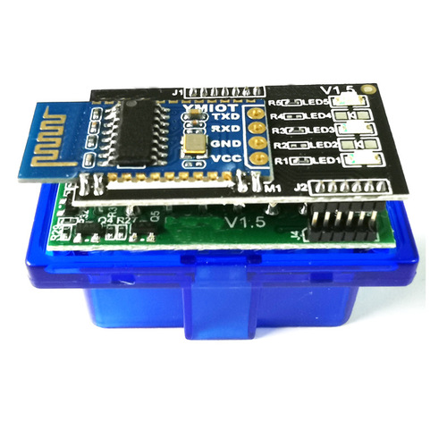 ELM327 Dual-Board PIC25K80 Chip OBD2 Elm327 Mini Bluetooth 5.1 Car Fault Diagnostic Tool
