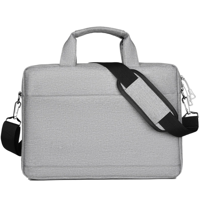 Fashionable Simple Men's Business Briefcase Large Capacity Laptop Bag Shoulder Bag Anti-splashing Water Plus logo