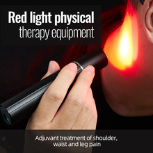 亚马逊红外理疗灯660nm美容笔充电便携式手提套装红外理疗手电筒