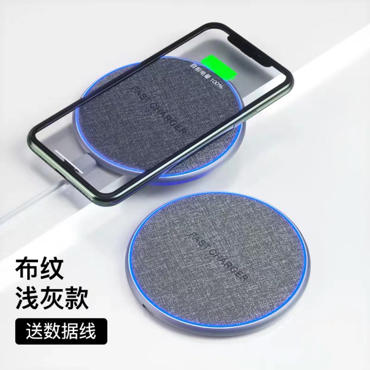 K8 / espejo / plegable / esmerilado GY-68 para 10W / 15W cargador inalámbrico de teléfono móvil de carga rápida nuevo fabricante