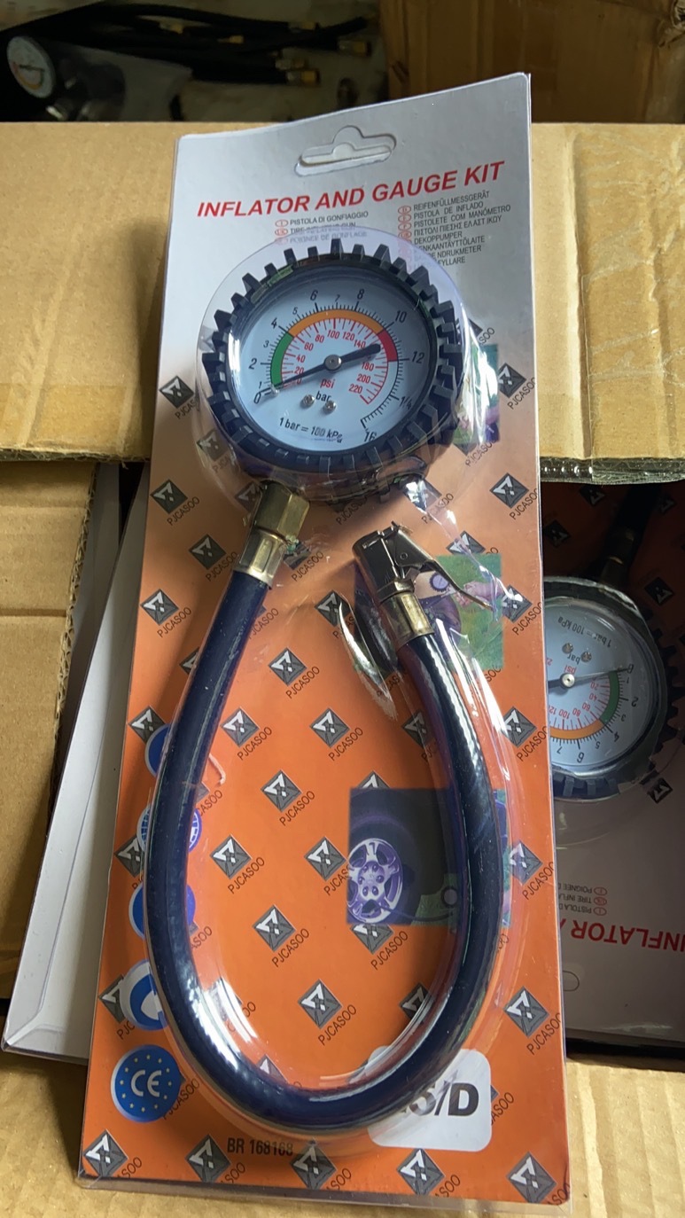 Pressure gauge, tire pressure detection, air pressure gauge, hardware tools, Yifeng