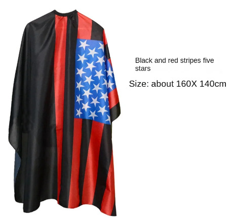 Fabricante spot salón peluquería corte de pelo tela antiadherente estilo europeo y americano simple tinta herramientas de corte de pelo tendencia