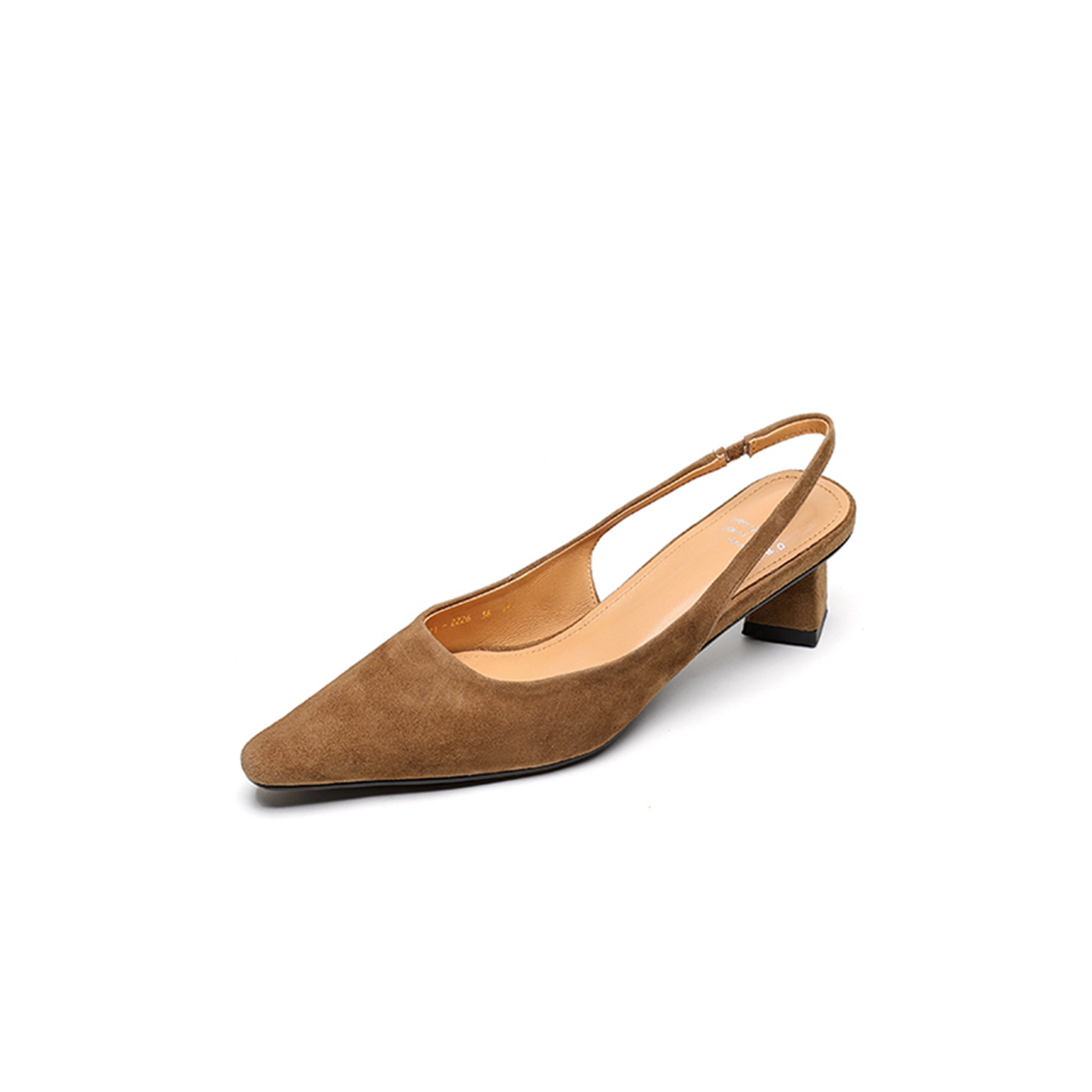 Sandal cao gót nữ hở mũi gót thô 4 cm, phong cách Hàn Quốc, đi làm — đen chi tiết 27