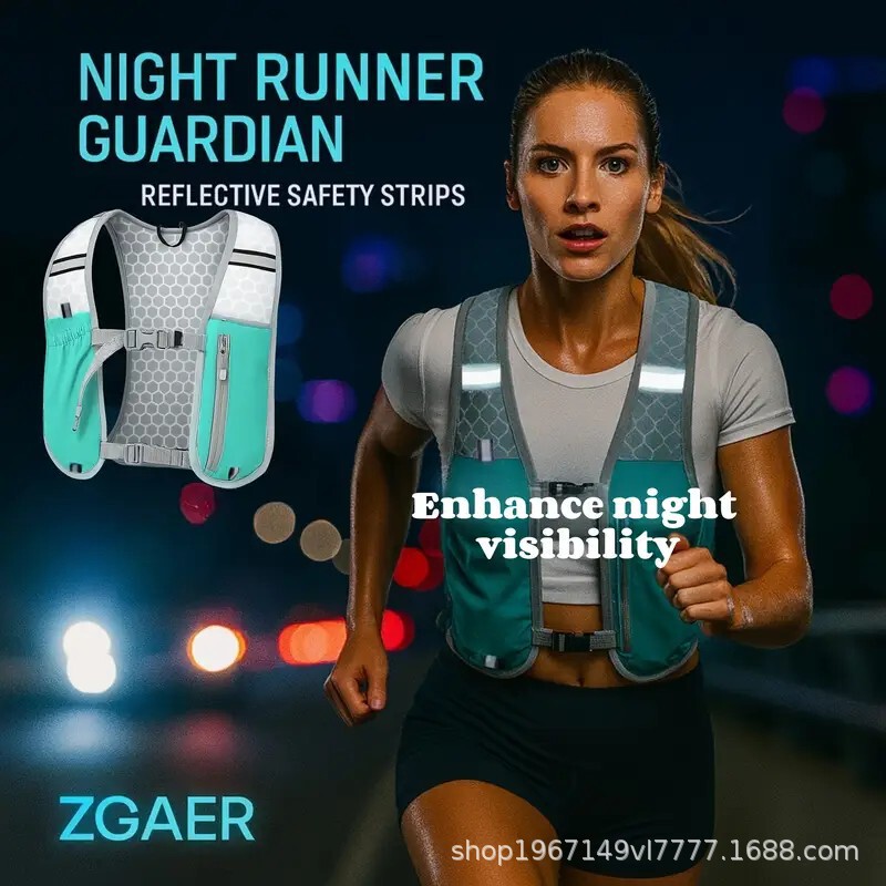 クロスボーダー アウトドア 登山 サイクリングバッグ クロスカントリー ランニング ハイキング バックパック バックパック 男性と女性の軽量ウォーターバッグ ベスト ベスト|undefined