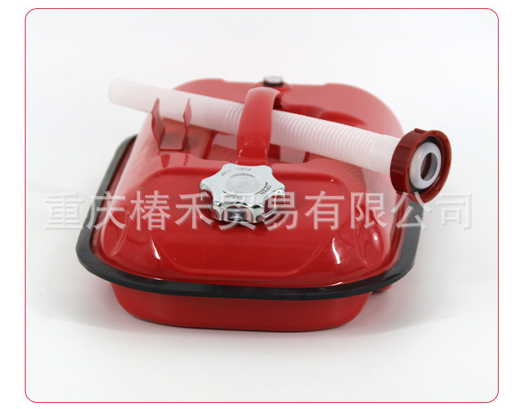 5L 10L 20L Horizontal Oil Drum Vehicle-Mounted Spare Fuel Tank Oil Canister In-Stock Wholesale Portable Gasoline Tank