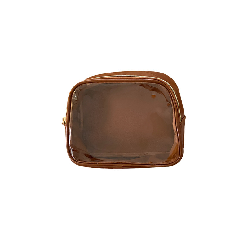 Nuevo bolso de almacenamiento de lavado bolso de maquillaje portátil bolso de lavado bolso de maquillaje de PVC impermeable bolso de maquillaje para productos de cuidado de la piel bolso interior