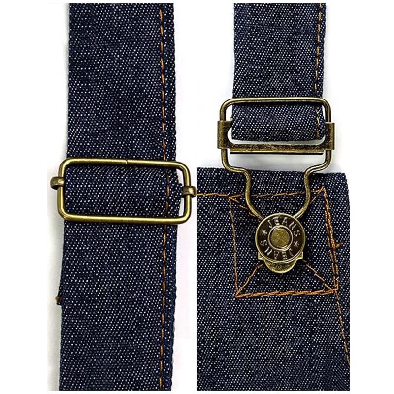 Transfronterizo Amazon delantal vaquero barista barbería ropa de trabajo delantal hombre y mujer cocina doméstica al por mayor personalizada