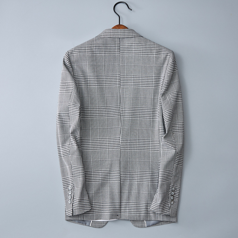 F2052 1680K ÁO VEST NAM ZHETYCH VEST DÁNG ÔM BODY GỢI CẢM SEXY KẺ CARO MÙA XUÂN THU ĐÔNG PHONG CÁCH HÀN QUỐC KẺ CARO THỜI TRANG NAM G05 SẢN PHẨM MỚI